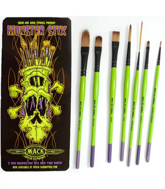 Set di pennelli per pinstriping Tidwell Monster Stix