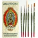 Set di 5 pennelli per pinstriping Tidwell