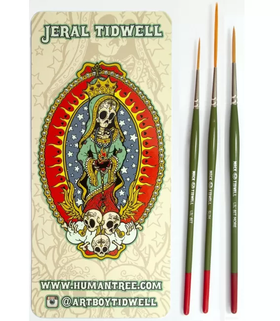 Set of 3 Tidwell Pinstriping Brushes
