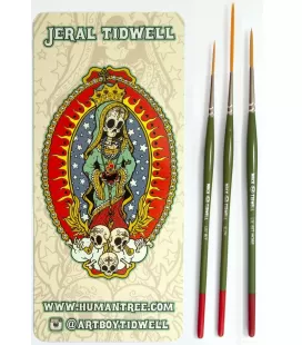 Conjunto de 3 pincéis para riscas Tidwell