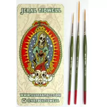 Set di 3 pennelli per pinstriping Tidwell