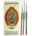 Set di 3 pennelli per pinstriping Tidwell