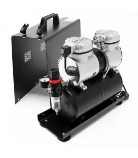 Compressor de aerógrafo de linha de fluxo