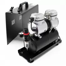 Compressor de aerógrafo de linha de fluxo