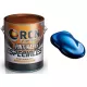 Peinture de couleurs de course orientale bleu bonbon