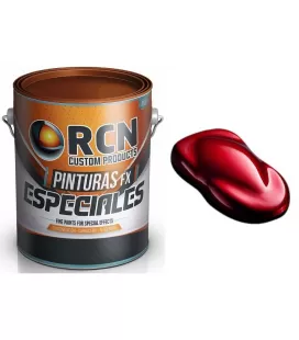 Peinture de couleurs de course rouge pomme bonbon