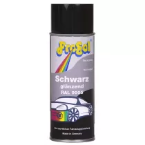 Hochglänzende schwarze Automobil-Sprühfarbe