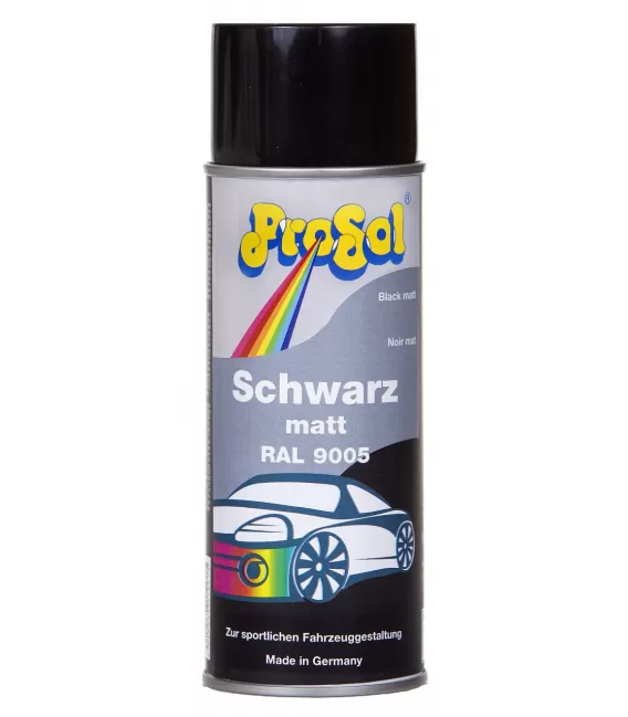 Spray Pintura Negro Mate Automoción