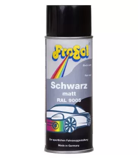 Mattschwarzer Automobil-Sprühlack