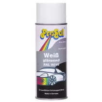 Peinture en aérosol blanc brillant pour automobile