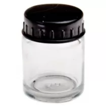 Recipiente de vidro para aerografia 22cc