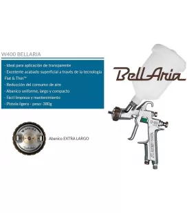 Pistola Iwata W400 BellAria 1.3mm