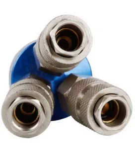 Triple Airbrush Quick Connector
