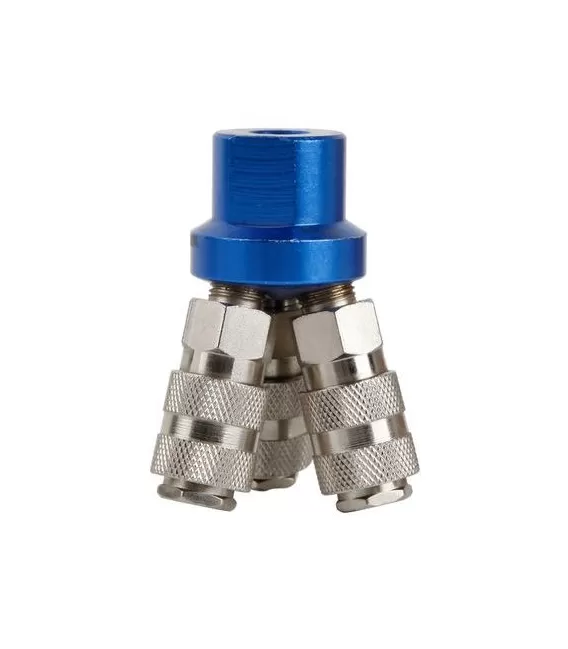 Triple Airbrush Quick Connector