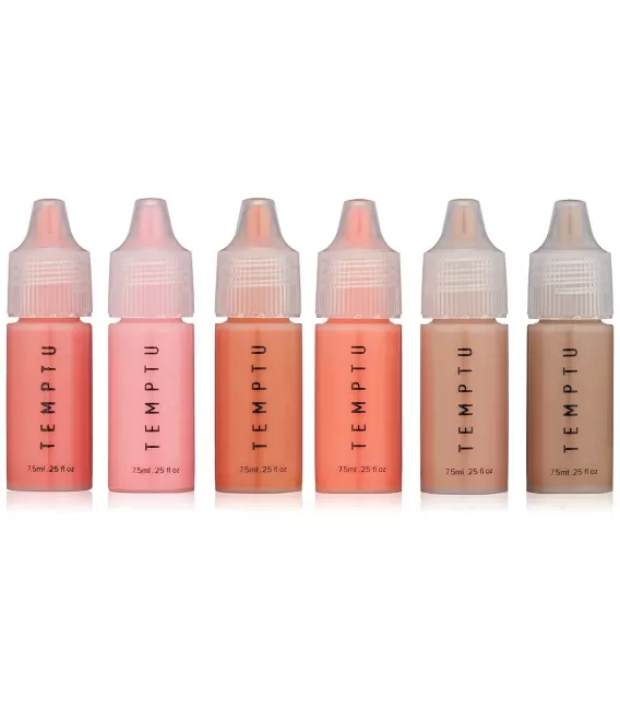 Kit Brillos Temptu Maquillaje Aerografo (6ud x 7,5ml)