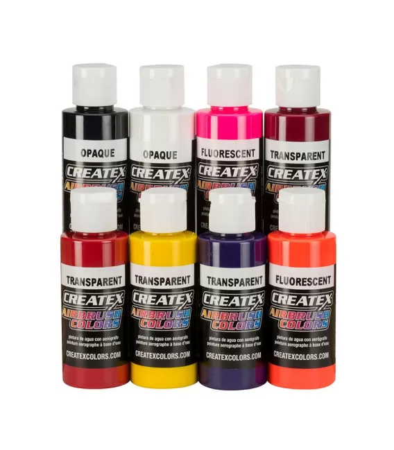 Peintures Warm Set Createx Kent Lind