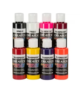 Conjunto Quente Tintas Createx Kent Lind