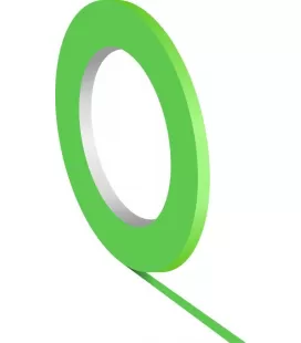 Green ribbon Ultra-Flexible Custom Creative (3mm x 55mtr)
