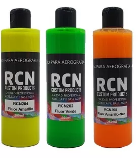 Vernice fluorescente per aerografo RCN 250 ml