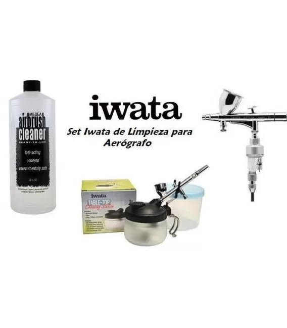 Set Iwata Limpeza Do Aerógrafo