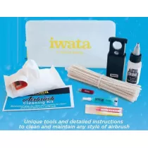 Kit de Nettoyage pour Aérographe Iwata "9 en 1"