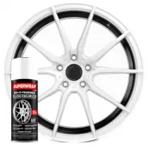 Peinture en aérosol vinyle Superwrap blanc brillant