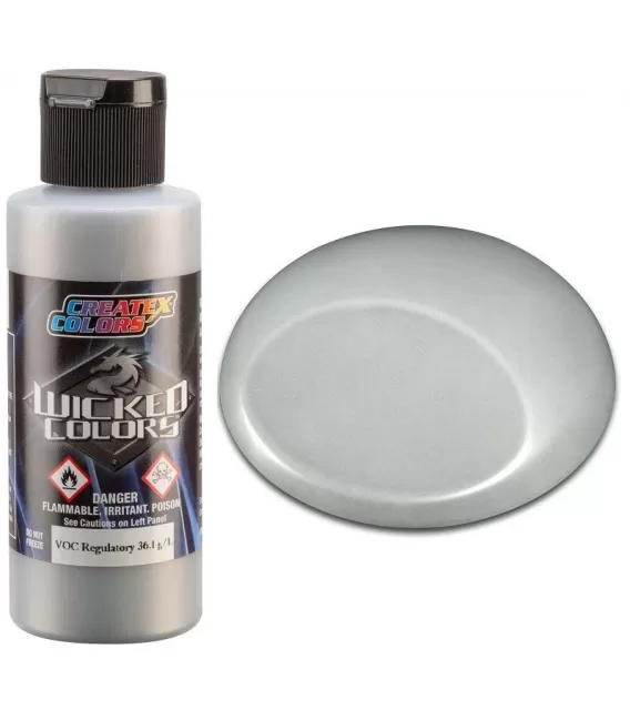 Vernice Wicked Colors Chrome Quicksilver Createx