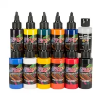 Set di colori per illustrazioni opachi Createx (12 unità x 60 ml)