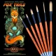 Conjunto de escova de cauda Foxy Mack Tidwell