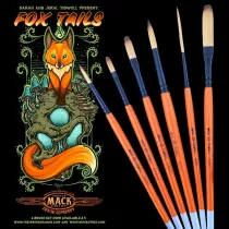 Conjunto de escova de cauda Foxy Mack Tidwell