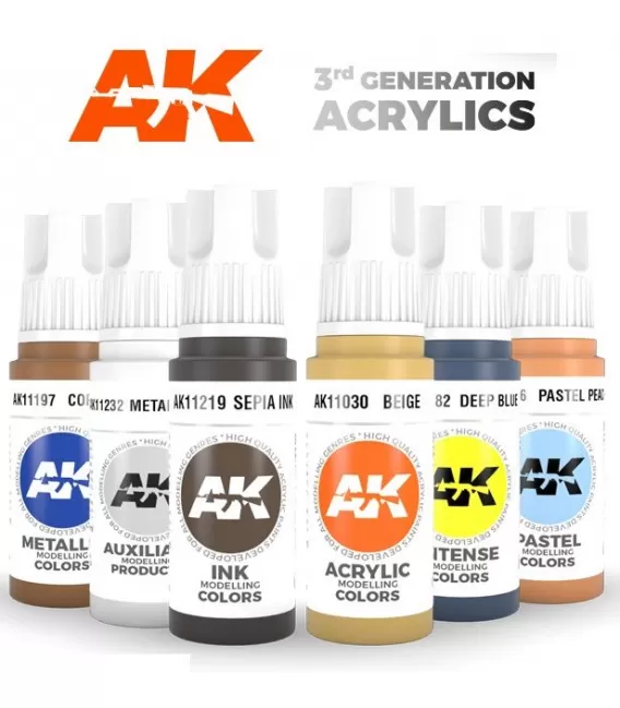 Pinturas AK 3ª Generación