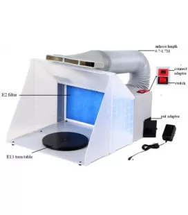 Cabina Aerografía con Extractor