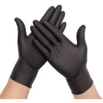 Handschuhe Nitrillo Extra Hart Schwarz (100ud)