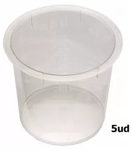 Mixing glass 2.5L x 5 units