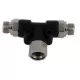 Conector 2 aerógrafos 1/8M