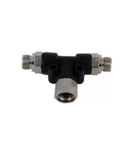 Conector 2 aerógrafos 1/8M