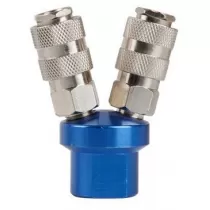 Doppelter Airbrush-Schnellverbinder