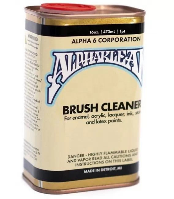 Detergente per pennelli Alphanamel Alphaklean - 476 ml