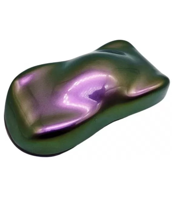 Peinture Camaleon VERT au VIOLET