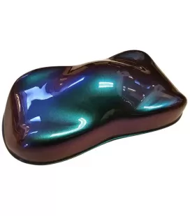 Peinture caméléon VERT à VIOLET