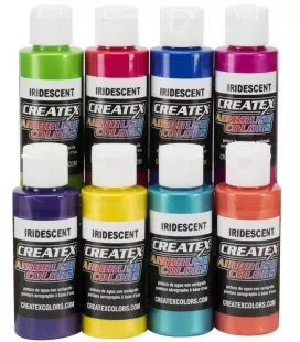 Pack 8 Pinturas Iridescentes Createx
