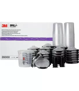 Kit bols, consommables et couvercles PPS 2.0. 650 ml