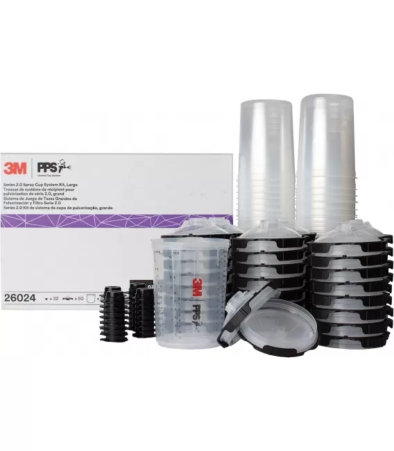 Bowl kit, disposables and PPS 2.0 lids. 850ml