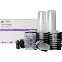 Kit ciotola, monouso e coperchi PPS 2.0. 850 ml