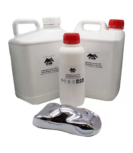 Compuesto Cromo A1 - 2,4L + 0.96L A2 + B - 2,4 L (concentrado para 18L)