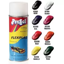 Vernice spray Flexiplas - Tele e plastica