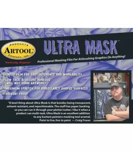 Máscara de aerografia Artool Ultramask (61cm x 4,5mtr)