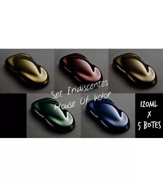 Set 5 Iridiscentes House Of Kolor (120ml) (-30%)