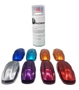 Kit spray effetto cromo in COLORE