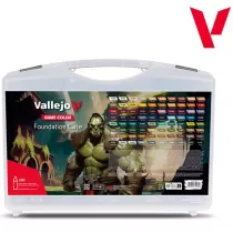 Maletín con 80 Game Color Vallejo Foundation